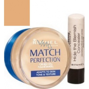 Rimmel London Match Perfection krémový make-up 303 18 ml + korektor 4,5 g