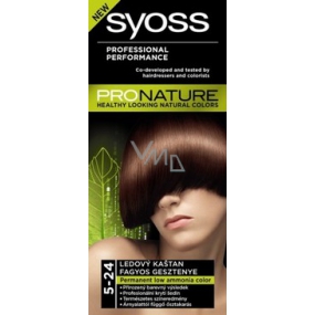 Syoss ProNature dlouhotrvající barva na vlasy 5-24 ledový kaštan