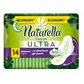 Naturella Ultra Camomile Night hyhienické vložky 14 kusů