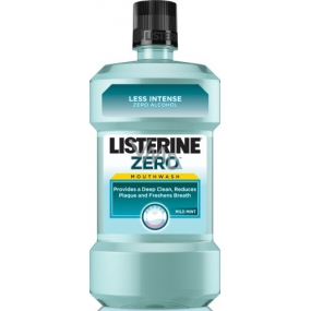 Listerine Zero Mouthwash Mild Mint antiseptická ústní voda 250 ml