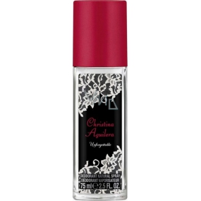 Christina Aguilera Unforgettable parfémovaný deodorant sklo pro ženy 75 ml
