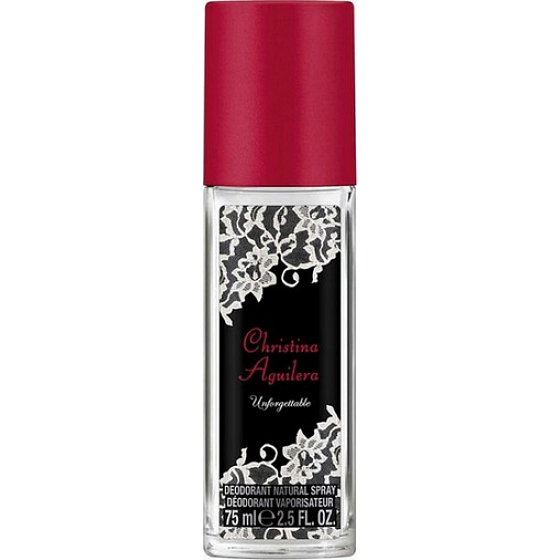 Christina Aguilera Unforgettable parfémovaný deodorant sklo pro ženy 75 ml