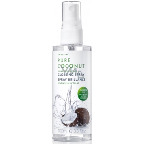 Inecto Pure Coconut lesk na vlasy s čistým kokosovým olejem sprej 100 ml