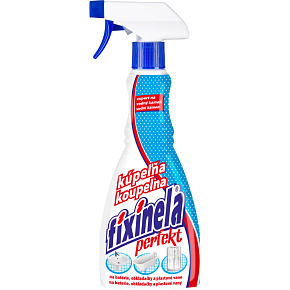Fixinela Perfekt Koupelna, čistič koupelny, rozprašovač, 500 ml Fixinela Perfekt Koupelna, čistič koupelny, rozprašovač, 500 ml