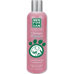 MenForSan Ošetřující přírodní šampon a kondicionér proti zacuchávání srsti pro psy 300 ml