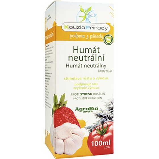 Kouzlo Přírody Humát neutrální stimulace růstu a výnosu 100 ml