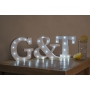 Nekupto Dřevěné LED písmeno I dekorace 16 cm