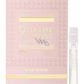 Boucheron Quatre En Rose parfémovaná voda pro ženy 2 ml s rozprašovačem, vialka