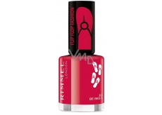 Rimmel London 60 Seconds Flip Flop lak na nehty 312 Be Red-y 8 ml