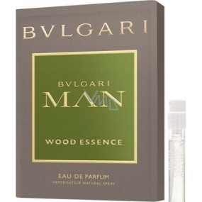 Bvlgari Man Wood Essence parfémovaná voda 1,5 ml s rozprašovačem, vialka