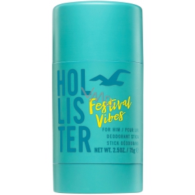 Hollister Festival Vibes For Him deodorant stick pro muže 75 g