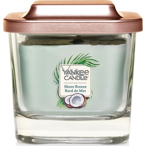 Yankee Candle Shore Breeze - Mořský vánek sojová vonná svíčka Elevation malá sklo 1 knot 96 g