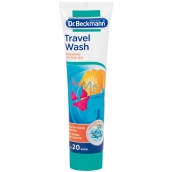 Dr. Beckmann Travel Wash koncentrovaný prací prostředek cestovní balení 20 dávek 100 ml
