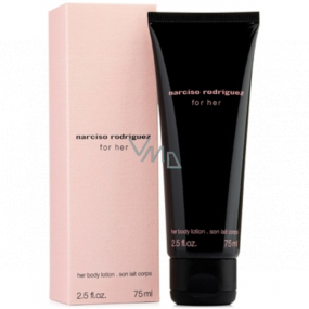 Narciso Rodriguez For Her tělové mléko pro ženy 75 ml