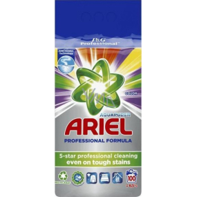 Ariel Aquapuder Color univerzální prací prášek na barevné prádlo 100 dávek 6,5 kg