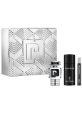 Paco Rabanne Phantom toaletní voda 50 ml + deodorant sprej 150 ml + toaletní voda 10 ml miniatura, dárková sada pro muže