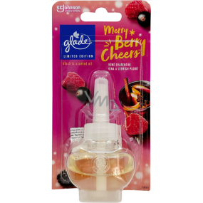 Glade Merry Berry Cheers s vůní svařeného vína a lesních plodů tekutá náplň do elektrického osvěžovače vzduchu 20 ml