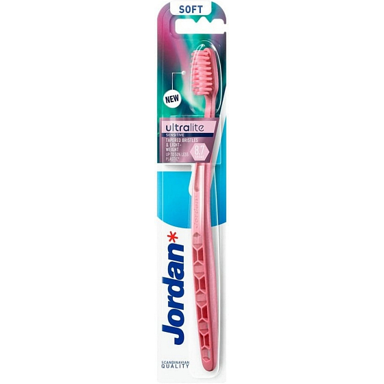 Jordan zubní kartáček Ultralite Sensitive Soft, měkký 1 ks