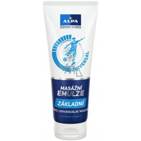 Alpa Sport Star Universal Základní masážní emulze s bylinnými extrakty 210 ml