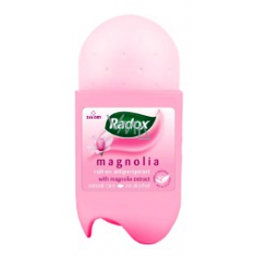 Radox Magnolia kuličkový antiperspirant deodorant roll-on pro ženy 50 ml