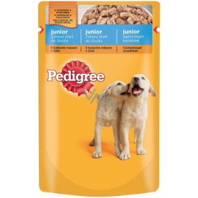 Pedigree Junior s kuřecím masem a rýží v želé kapsička 100 g