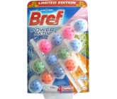 Bref Power Aktiv 4 Formula Tropic Freshness WC blok pro hygienickou čistotu a svěžest Vaší toalety, zbarvuje vodu 3 x 50 g