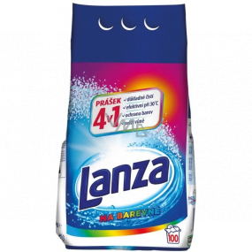 Lanza Color prací prášek na barevné prádlo 100 dávek 7,5 kg