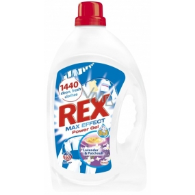 Rex Max Effect Lavender & Patchouli gel na praní 60 dávek 3,96 l