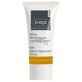 Ziaja Med Dermatitis Vitamin C & Hyaluronic regenerační noční krém 50 ml