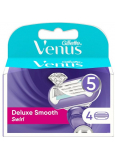 Gillette Venus Deluxe Smooth Swirl náhradní hlavice 4 kusy, pro ženy