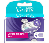 Gillette Venus Deluxe Smooth Swirl náhradní hlavice 4 kusy, pro ženy