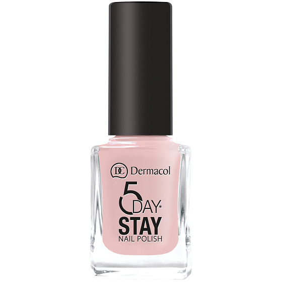 Dermacol 5 Day Stay Dlouhotrvající lak na nehty 07 Tea Rose 11 ml