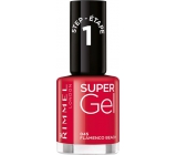 Rimmel London Super Gel lak na nehty 045 Flamenco Beach 12 ml