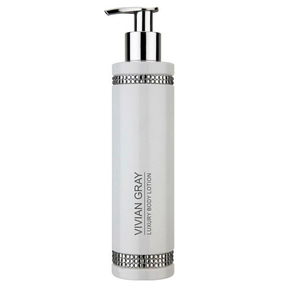 Vivian Gray Crystal White luxusní hydratační tělové mléko 250 ml