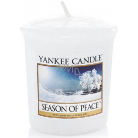 Yankee Candle Season Of Peace - Období míru vonná svíčka votivní 49 g