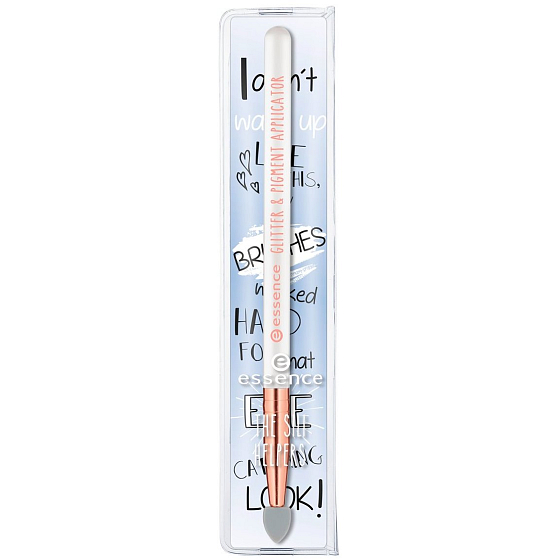Essence The Sili Helpers aplikátor na nanášení pigmentů a třpytek 01 Glitter & Pigment Applicator