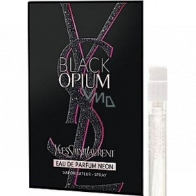 Yves Saint Laurent Black Opium Neon parfémovaná voda pro ženy 1,2 ml s rozprašovačem, vialka