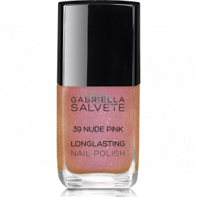 Gabriella Salvete Longlasting Enamel dlouhotrvající lak na nehty s vysokým leskem 39 Nude Pink 11 ml
