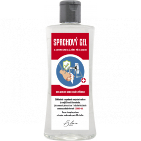 Bohemia Gifts Antimikrobiální sprchový gel s koloidním stříbrem 250 ml