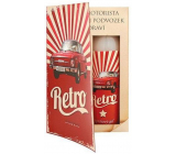 Bohemia Gifts Retro sprchový gel 200 ml + šampon na vlasy 200 ml, kniha kosmetická sada