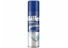 Gillette Series Revitalizing Sensitive gel na holení se zeleným čajem pro muže 200 ml