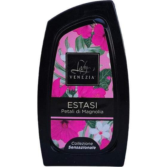 Lady Venezia Estasi Petali di Magnolia - Okvětní lístky magnólie gelový osvěžovač vzduchu vanička 140 ml