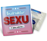 Nekupto Vtipný kondom Instruktor sexu 1 kus