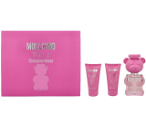 Moschino Toy 2 Bubble Gum toaletní voda 50 ml + tělové mléko 50 ml + sprchový gel 50 ml, dárková sada pro ženy