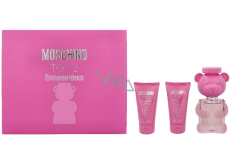 Moschino Toy 2 Bubble Gum toaletní voda 50 ml + tělové mléko 50 ml + sprchový gel 50 ml, dárková sada pro ženy