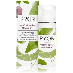 Ryor Kolagen+ noční krém v dávkovači, 50 ml Ryor Kolagen+ noční krém v dávkovači, 50 ml