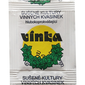 Vínka sušené vinné kvasinky hluboko prokvášející, 0,6 g Vínka sušené vinné kvasinky hluboko prokvášející, 0,6 g