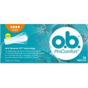 o.b. ProComfort Super with Dynamic Fit tampony 16 kusů