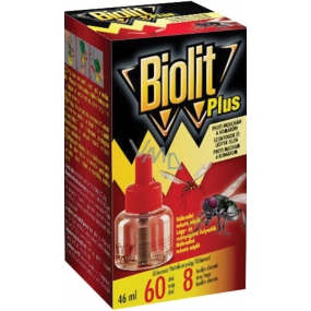 Biolit Plus Odpařovač tekutá náplň proti mouchám a komárům 46 ml
