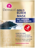 Dermacol Gold Elixir Omlazující maska s kaviárem 2 x 8 g